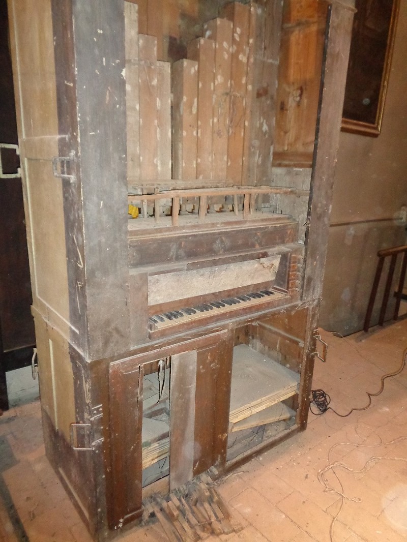 Organo prima del restauro