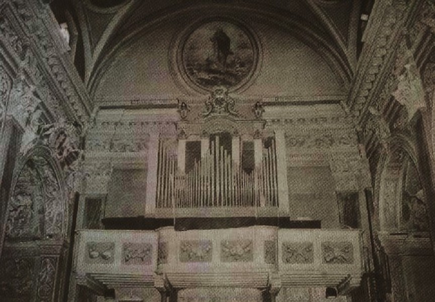 L'organo prima del restauro